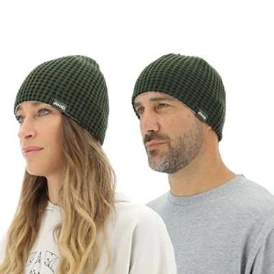 Imagen de JEEP O102597 J864 J Reversible Tricot Hat J22W Unisexo Light Graystone/Blac Uni