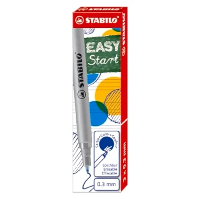 Imagen de STABILO recargas de tinta EASYoriginal START Rollerball ergonómico Caja con 3 punta fina Color azul