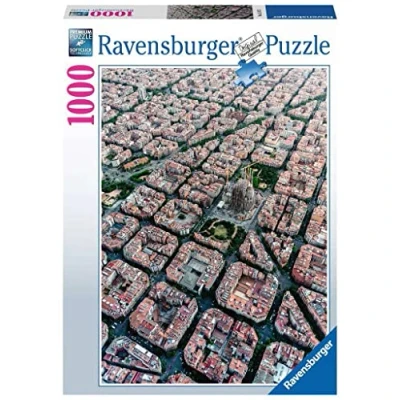 Imagen de Ravensburger Puzzle Barcelona: Vista Aérea, 1000 Piezas, Puzzles para Adultos, Piezas Pegamento Enmarcar, Rompecabezas Foto Paisaje 70cm