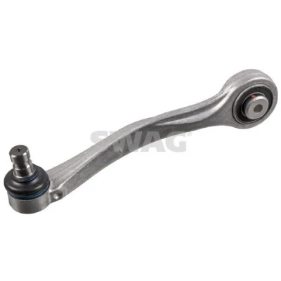 Imagen de SWAG 33 10 4578 Barra oscilante, suspensión de ruedas con apoyo Eje delantero, izquierda, arriba, posterior Brazo oscilante transversal Aluminio 18