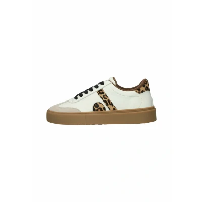 Imagen de Blackstone Zapatillas, Mujer, Talla: 37, White leopard Zapatos