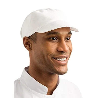 Imagen de Whites Chefs Apparel A212 Bakers gorra, color blanco