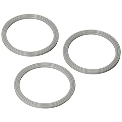Imagen de 3 juntas de jarra batidora cristal 1,5 l, para Kenwood FP910, FP920, FP925
