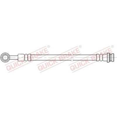 Imagen de QUICK BRAKE 50.097 Latiguillos de Freno 179