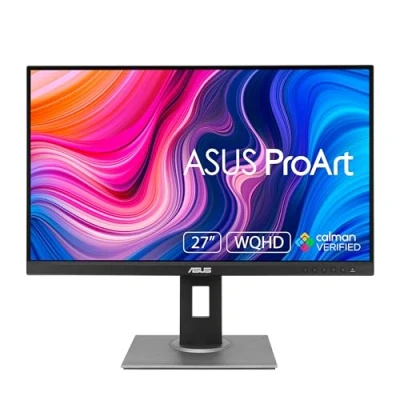 Imagen de ASUS ProArt PA278QV Monitor de 27&#039;&#039; WQHD (2560x1440, IPS, 16:9, USB 3.0x4, DisplayPort x1, DVI HDMI 5ms, 75Hz, Adaptive Sync) Aluminio 100%, Color Negro