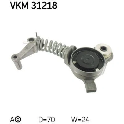 Imagen de SKF VKM 31218 Polea Tensora AUDI: A4 B6 Berlina, A6 C5 Avant