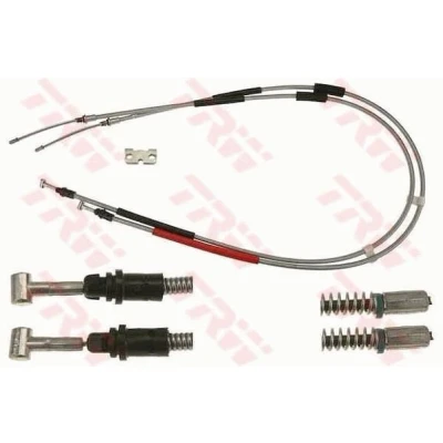 Imagen de TRW GCH2611 Cable de Freno Mano 1625, 1445 Tambor FORD: KA Hatchback