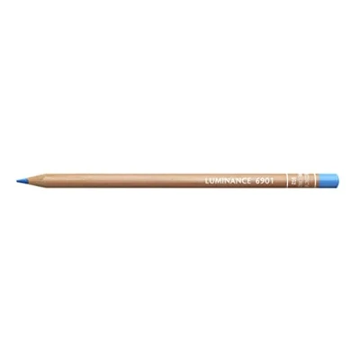 Imagen de Caran d&#039;Ache Luminance Colour Pencil Artist 6901.662 Lápices de colores (3 unidades), color azul cobalto