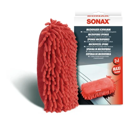Imagen de SONAX 04281000 Esponjas para limpieza del coche 1 Molecular Gloss espuma de preservación