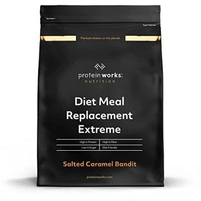 Imagen de THE PROTEIN WORKS Sustitutivo de Comidas Extreme Caramelo Salado Intenso Comida Nutricionalmente Completa Vitaminas Potenciadoras del Sistema Inmune 2kg