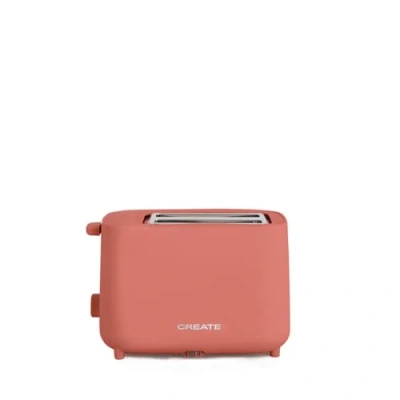 Imagen de CREATE/TOAST STUDIO/Tostador terracota / 6 Niveles de potencia, bandeja recogemigas, termostato, descongelación, recalentar, sistema seguridad, 750W