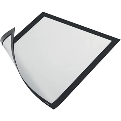 Imagen de Durable 498801 marco informativo Duraframe magnético (A4, para superficies metálicas) 1 pieza, negro