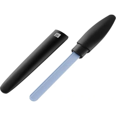 Imagen de ZWILLING Lima de cerámica (superficies limado gruesas y finas, para uñas sensibles, con tapa protectora), Premium, negra, 170 mm