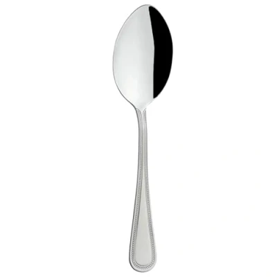 Imagen de Grunwerg Bead Cucharas de Mesa, 18/0 Acero Inoxidable, Juego 12