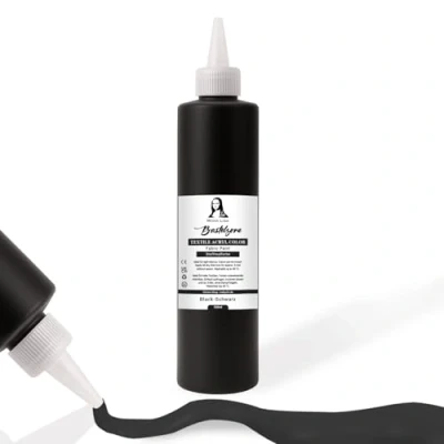 Imagen de SÜDOR Tinte para tela de 500 ml. pintura textil resistente al lavado. Color camiseta tejidos claros. Lavable a máquina,resistente textil,color tela,fijación