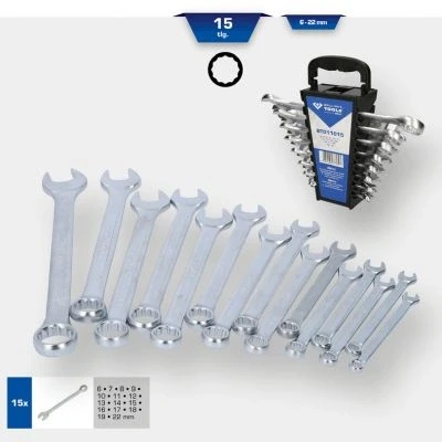 Imagen de KS TOOLS BT011015 Kit de llaves poligonales / boca
