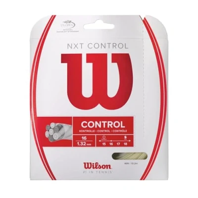 Imagen de Wilson Nxt Control 16, Cordaje Para Raquetas Unisex Adulto, Bianco (White), 12.2 M