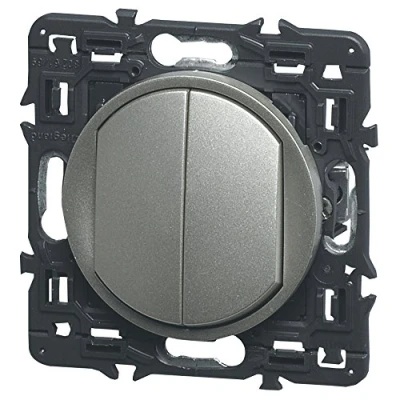 Imagen de Legrand Celiane LEG99784 Interruptor pulsador (6 A), color titanio