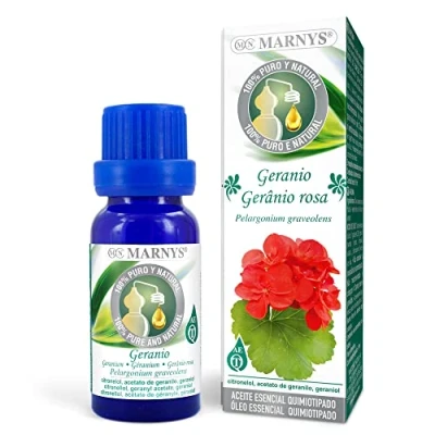 Imagen de MARNYS Aceite Esencial Geranio 100% Puro Quimiotipado 15ml