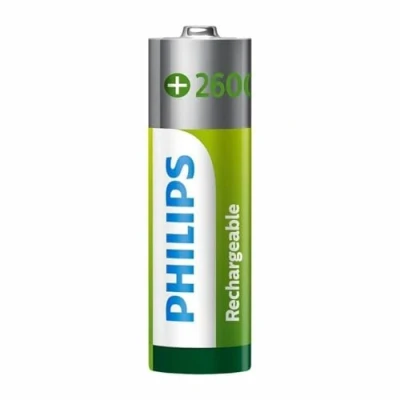 Imagen de Philips R6B4B260/10 Pack de 4 Pilas Recargables (NiMh, AA)