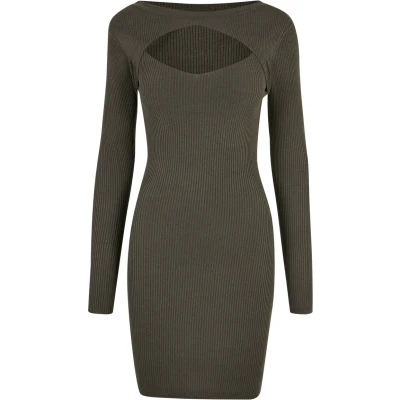 Imagen de Urban Classics CUT OUT Vestido de tubo, Mujer, Talla: 3XL, Olive