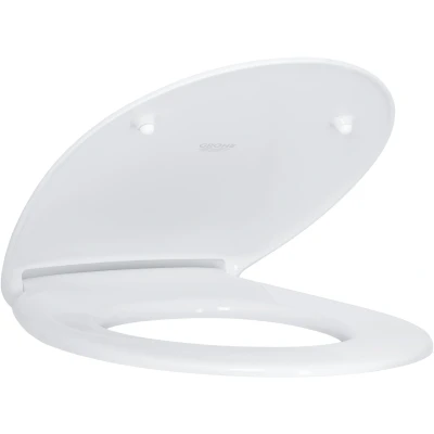 Imagen de Grohe 39493000 Bau Asiento para Inodoro BAU, Cierre amortiguado,