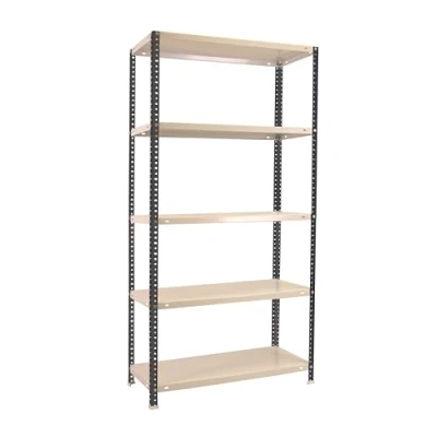 Imagen de SimonRack Estanteria Metalica 5 Baldas Ajustables, 100 kg de Punto Flexión, 1800x900x400 mm, Con Tornillos, Estantería Almacenaje, Antracita/Blanco Comfort