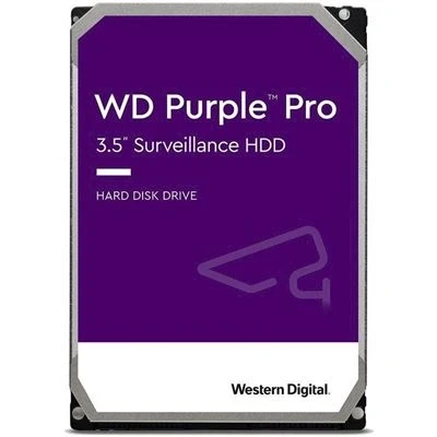 Imagen de WD Purple Pro 12TB para video inteligente Disco duro interno 3.5&quot;, AllFrame Technology, 7200 RPM, 550TB/yr, 256MB Cache, Garantía 5 años