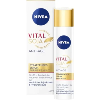 Imagen de NIVEA VITAL Soja Anit Age Serum reafirmante para piel madura, 40 ml