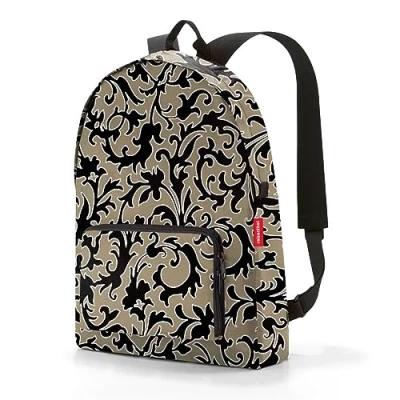 Imagen de reisenthel mini maxi rucksack baroque marble mochila compacta plegable repelente al agua