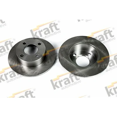 Imagen de KRAFT 6050010 Disco de freno 245, 245,0 9,9 4 macizo AUDI: Coupe B3, 80 B4 Berlina, Avant