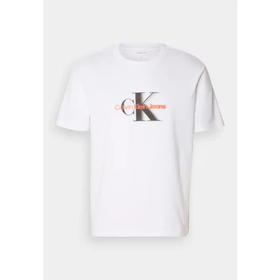 Imagen de Calvin Klein Jeans Monologo Shift TEE Camiseta estampada, Hombre, Talla: XXL, Bright white