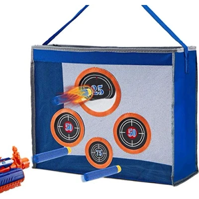Imagen de Toyer Foam Blasters Bolsa de almacenamiento portátil para objetivos práctica pistolas Nerf N Strike Elite/Mega/Rival Series