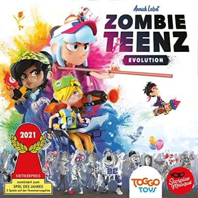 Imagen de Le Scorpion Masqué, Zombie Teenz Evolution, Juego de niños, Nominado al del Año 2021, 2 4 Jugadores, A Partir 8 años, 20+ Minutos, alemán