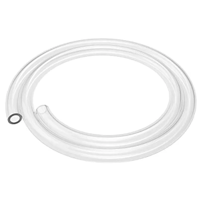 Imagen de Labasics Tubo de Silicona, Silicona Pura Grado Alimenticio para Alta Temperatura Natural 9 mm OD 6 ID, Altamente Elástico y Fuerte, 1 Metro