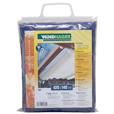 Imagen de Windhager Toldo para Estructura corredera, Azul Puro, 270 x 140 cm