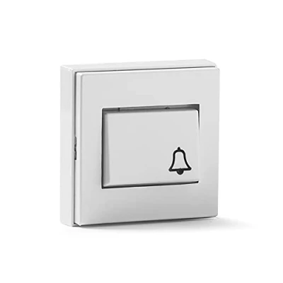 Imagen de FAMATEL Pulsador timbre Serie 5000 10A 250V 65 x mm Blanco