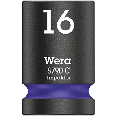 Imagen de WERA 05004573001 8790 C Impaktor 16,0 Llave de vaso larga con arrastre 1/2&quot;