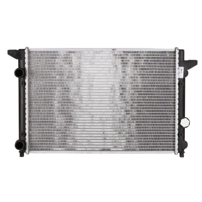 Imagen de NRF 54695 Radiador, refrigeración del motor Aluminio 522 356 29 con piezas de montaje Aletas soldadas VOLKSWAGEN: Passat B3/B4 Variant