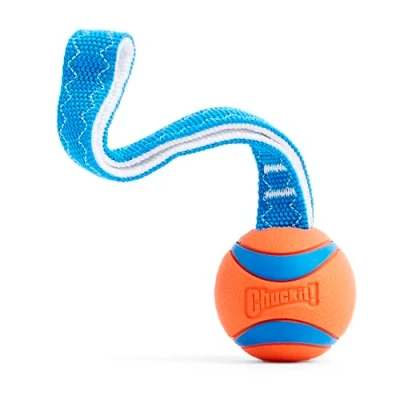 Imagen de Chuckit! 231201 Ultra Tug Pelota para Perros, Compatible con el Lanzador, M