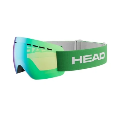 Imagen de Head Solar FMR Gafas de esquí, Unisex Adultos, Verde, L
