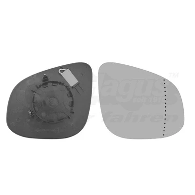 Imagen de VAN WEZEL 4412832 Cristal de Espejo derecha RENAULT: Kangoo II Express, / Grand Kangoo, MERCEDES BENZ: Citan Tourer Familiar norauto,