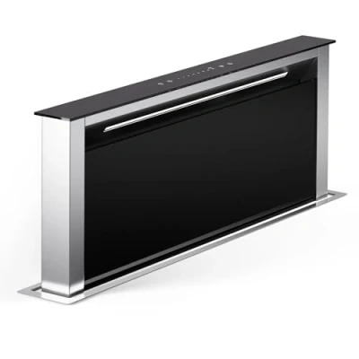 Imagen de Klarstein Campana Extractora para Cocina Tiro Descendente 75cm, Extractor Recirculación 2 en 1, Flujo de Aire 576m3/h, Ventilador Campanas Extractoras con Luz LED y Panel Táctil
