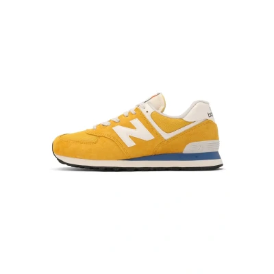 Imagen de New Balance U574 Zapatillas, Talla: 41.5, Orange white blue Piel/tela