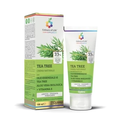 Imagen de Colours of Life Crema natural con Arbol de te 100 ml