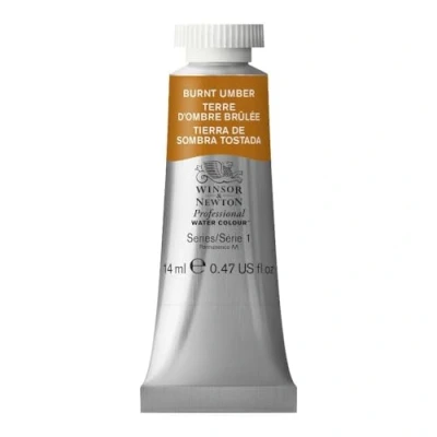 Imagen de Winsor &amp; Newton Acuarela Profesional Pintura De Acuarela, Alta Luminosidad, Resistente a la Luz, Calidad Archivo, Tubo 14 ML, Color Tierra Sombra Tostada