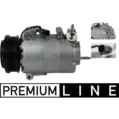 Imagen de MAHLE ORIGINAL ACP 552 000P Compresor de Aire Acondicionado 7VS16ic 12V PAG 46 YF R1234yf, R134a sin tornillo purga aceite FORD: KUGA 2, Grand C Max