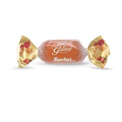Imagen de Sperlari Caramelos Gran Gelées Frutti del Sole Surtidos con Aroma de Fresa, Melocotón, Mandarina, Piña, Bolsa 3 kg