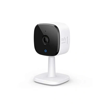 Imagen de eufy Security Indoor CAM C120 de vigilancia enchufable para Interiores, con función WLAN, reconocimiento Personas, Asistente Voz, Sensor Movimiento, visión Nocturna,HomeBase No es Necesario