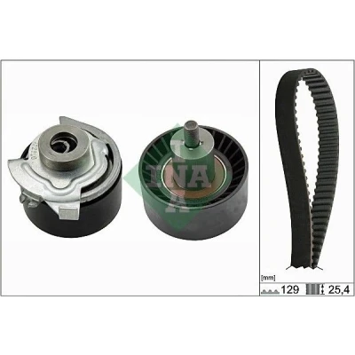 Imagen de INA 530 0662 10 Kit de correa distribución 129